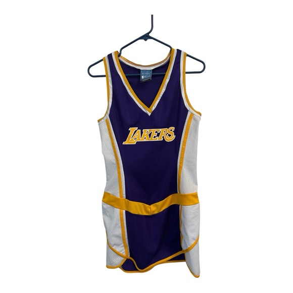 Lakers Purple and Gold Jersey Dress - Picture 1 of 4